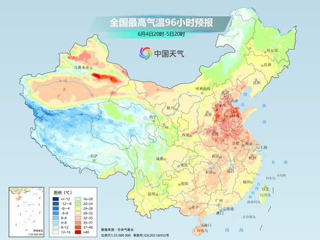 气温弹射起飞！河北、(🚲)河南、山东部分地区最(🏹)高气温将超过38℃